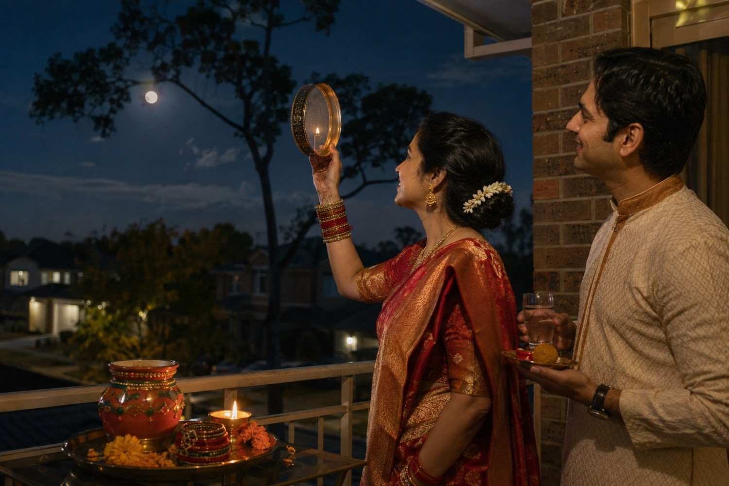 Karwa Chauth 2026: Moonrise Time in Melbourne, Sydney and Brisbane